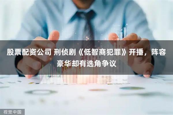 股票配资公司 刑侦剧《低智商犯罪》开播，阵容豪华却有选角争议