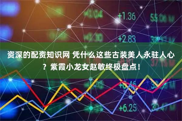 资深的配资知识网 凭什么这些古装美人永驻人心？紫霞小龙女赵敏终极盘点！